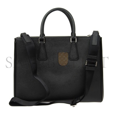 PRADA SAFFIANO TOTE BAG BLACK 2VG061 (39*29*9cm) 